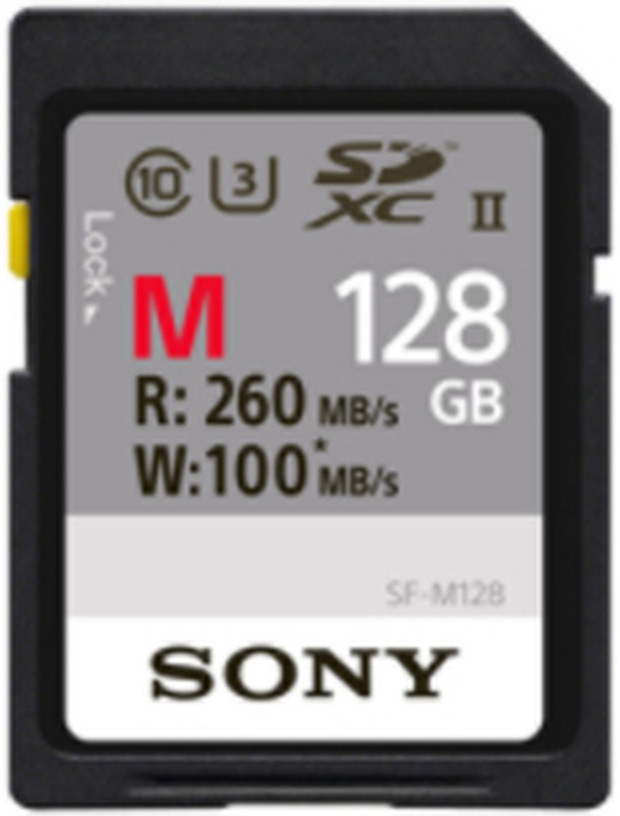 Sony 128GB Extra Pro CL10 UHS-II R260 W100 4K