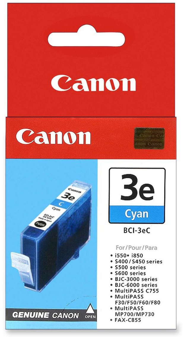 Canon BCI-3EC Ink Cartridge Cyan