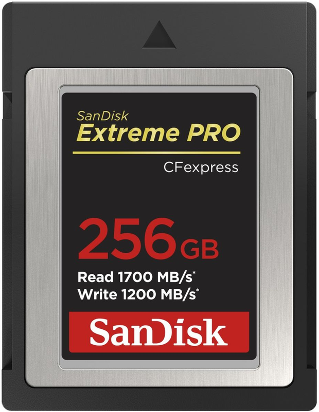 SanDisk CFexpress Extreme Pro 256GB 1700/1200MB/s Type B