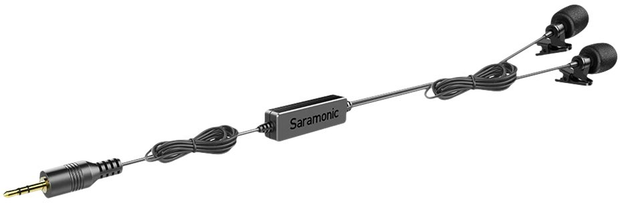 Saramonic LavMicro 2M dialset 2 lav. mics 6m cable 35mm TRRS