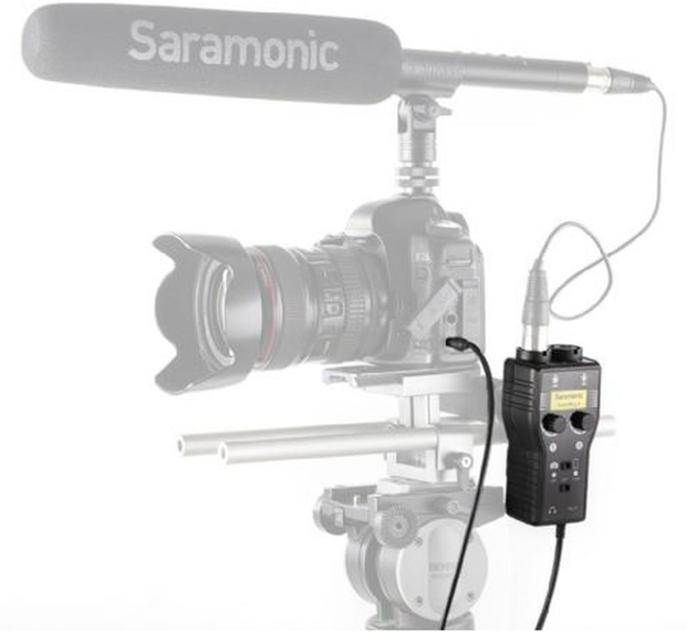 Saramonic Microfoon Adapter SmartRig+ voor DSLR en Phone