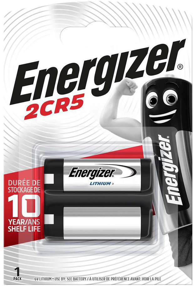 Energizer Lithium Battery 2CR5 6 V 1-BLISTER