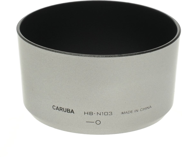 Caruba HB-N103 Lens Hood Silver For Nikkor VR 10-30mm