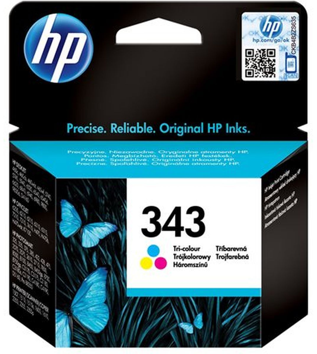 HP 343 3 Colour SC 7ml 1-pack Blister Multi Tag