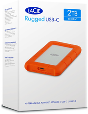 LaCie Rugged 4TB USB-C USB3.0
