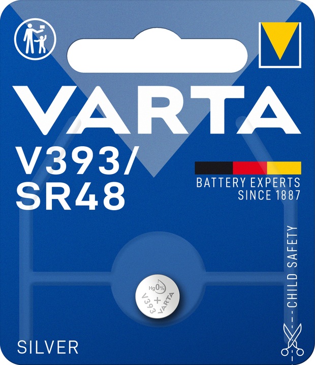 Varta flad batteri V393/SR48