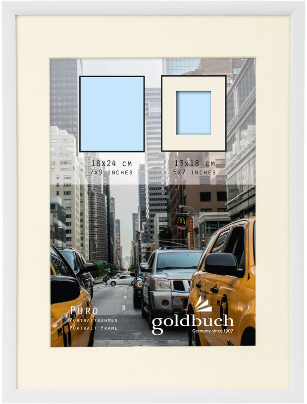 Goldbuch Puro Photo Frame 13x18 White (2 ST)