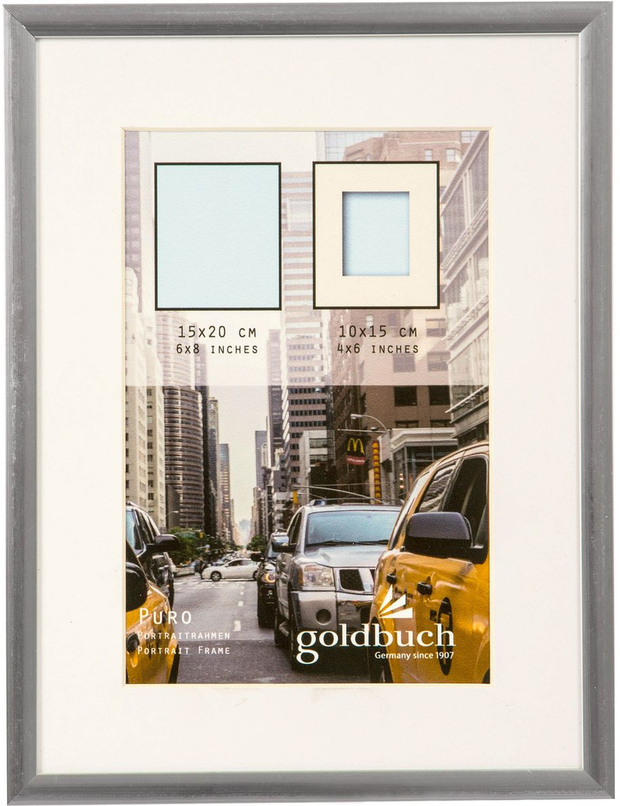 Goldbuch Puro Photo Frame 15x20 Silver (2 ST)