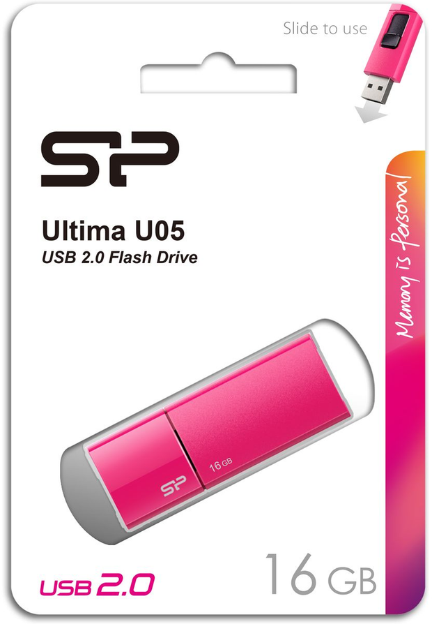 Silicon Power Ultima U05 16GB USB 2.0 (Pink)
