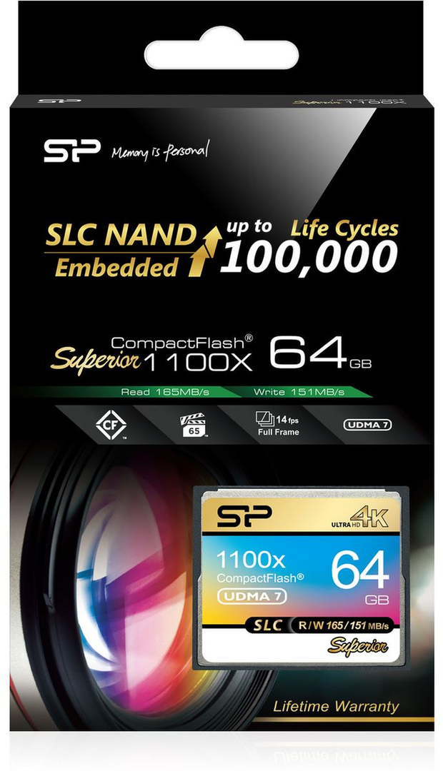 Silicon Power CF Card Hi-Speed 1100X 64GB