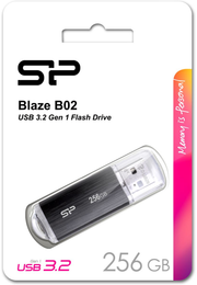 Silicon Power Blaze B02 256GB USB 3.2 Gen 1 (Black)