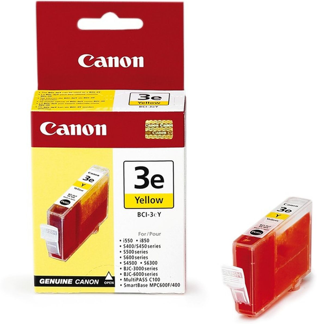Canon BCI-3eY inktcartridge Yellow/Geel