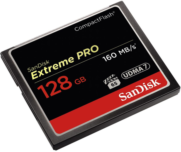SanDisk CF Extreme Pro 128GB 160MB/Sec