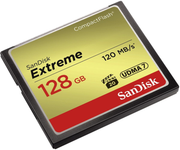 SanDisk CF Extreme 128GB 120MB/s 85MB Write UDMA 7