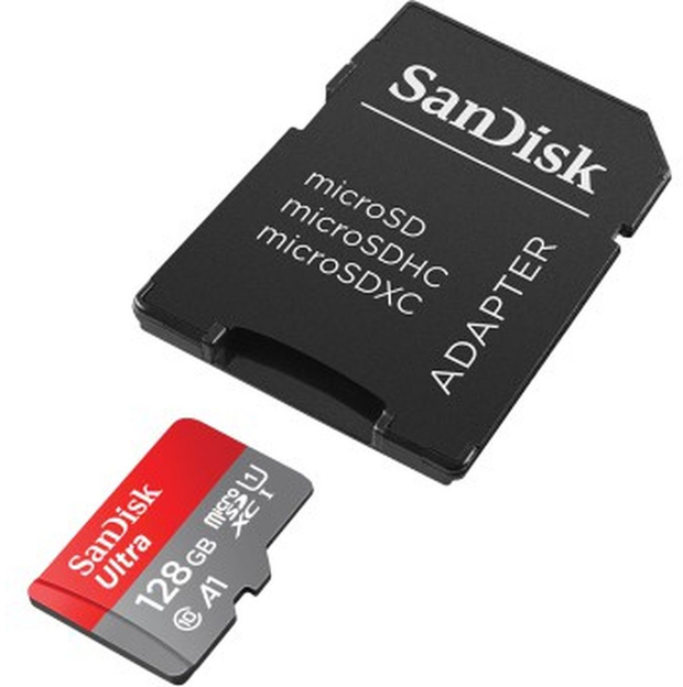 SanDisk MicroSDXC Ultra Android 128GB 120MB/s Class 10 A1