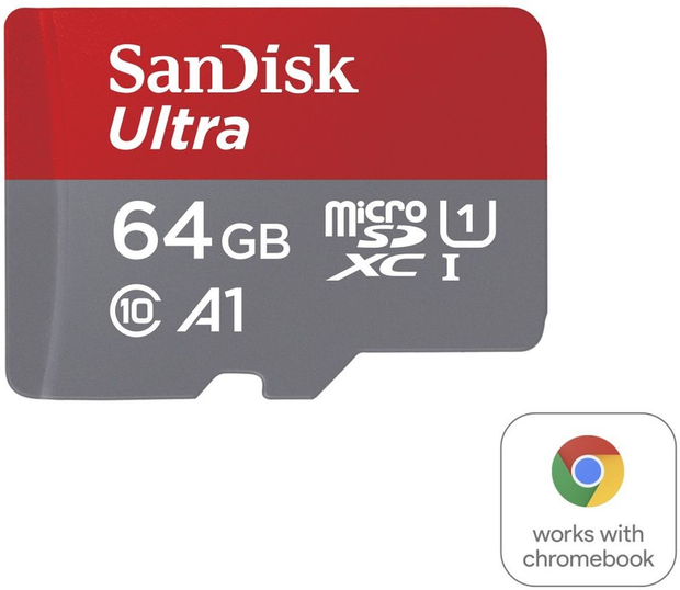 SanDisk Ultra 64GB MicroSD Card 120MB/s