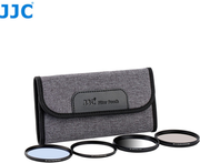 JJC FP-K4S Grey Filter Pouch Holds 4 Filters Up To 58mm