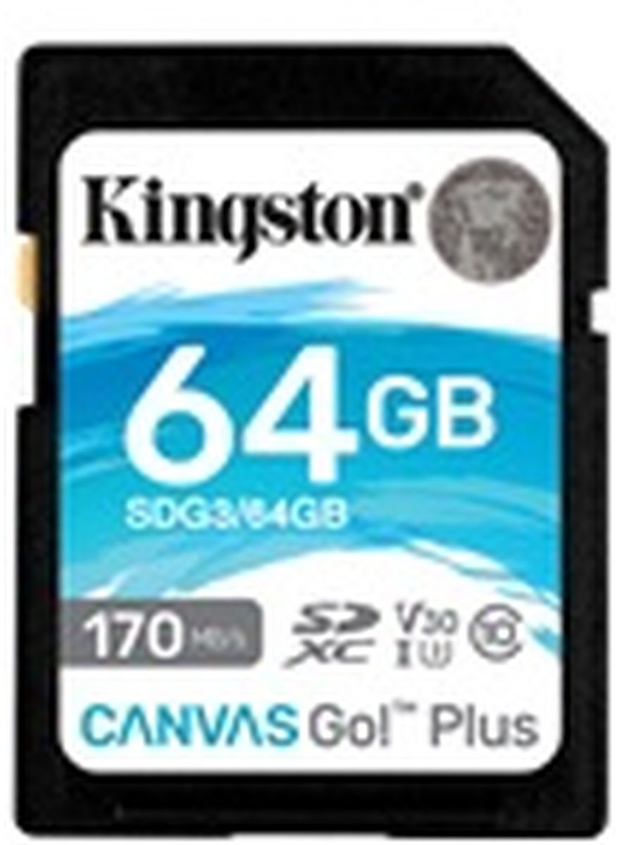 Kingston 64GB Video Class V30 UHS-I U3 CLASS10 SDXC UHS-I