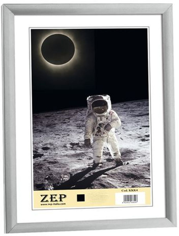 Zep Plastic Photo Frame KL2 Silver 13x18cm