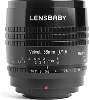 Lensbaby Velvet 56 Black Sony E-Mount