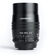 Lensbaby Velvet 85 Black Canon