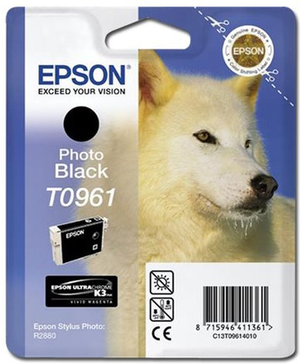 Epson Patroon T0961 - Photo Black